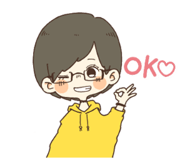 monchan friemds sticker #13108317