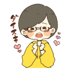 monchan friemds sticker #13108320