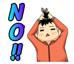 the daily life which is a running sticker #13108989