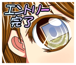 the daily life which is a running sticker #13108990