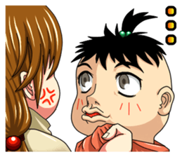 the daily life which is a running sticker #13108999