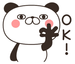 my Panda [daily conversation] sticker #13109103