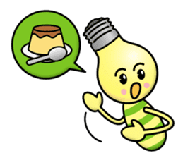 light bulb chidren sticker #13109556