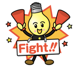 light bulb chidren sticker #13109557