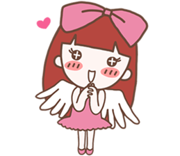 CHOMPOO : Positive Thinking Girl sticker #13109752