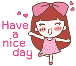 CHOMPOO : Positive Thinking Girl sticker #13109753