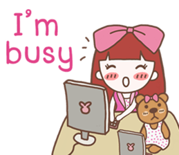 CHOMPOO : Positive Thinking Girl sticker #13109758