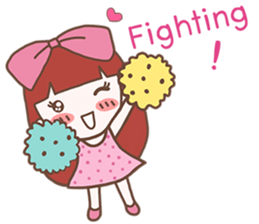 CHOMPOO : Positive Thinking Girl sticker #13109759