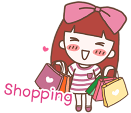 CHOMPOO : Positive Thinking Girl sticker #13109761