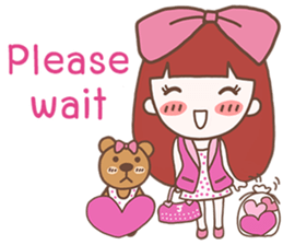 CHOMPOO : Positive Thinking Girl sticker #13109765