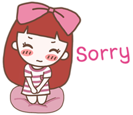 CHOMPOO : Positive Thinking Girl sticker #13109769