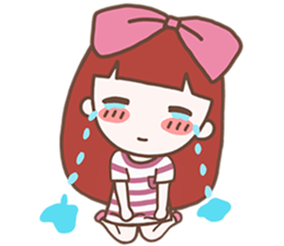 CHOMPOO : Positive Thinking Girl sticker #13109771