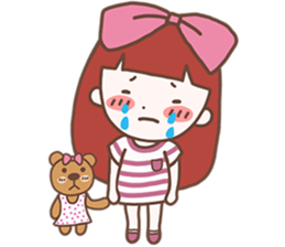 CHOMPOO : Positive Thinking Girl sticker #13109772