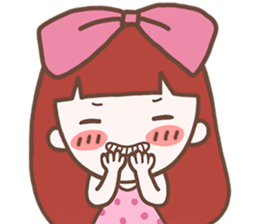 CHOMPOO : Positive Thinking Girl sticker #13109778