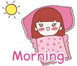 CHOMPOO : Positive Thinking Girl sticker #13109784