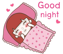 CHOMPOO : Positive Thinking Girl sticker #13109785