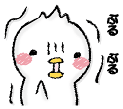Komyushou chicken sticker #13110471