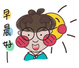 Hey! Big Head sticker #13111065