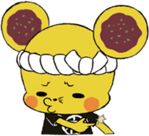 MINCHU character of the Bingo Fuchu-yaki sticker #13111137