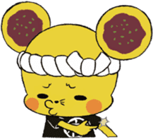 MINCHU character of the Bingo Fuchu-yaki sticker #13111137