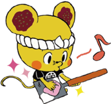 MINCHU character of the Bingo Fuchu-yaki sticker #13111144