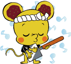 MINCHU character of the Bingo Fuchu-yaki sticker #13111159