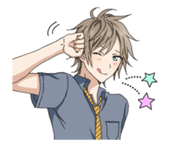 Animated Fun life of Boy Student sticker #13111171