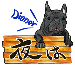 What do you want to eat ? with frebull sticker #13111362