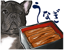 What do you want to eat ? with frebull sticker #13111367