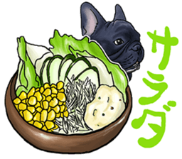 What do you want to eat ? with frebull sticker #13111375