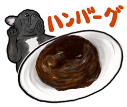 What do you want to eat ? with frebull sticker #13111381