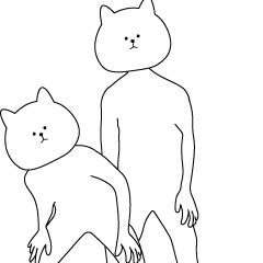 High speed cat Animated