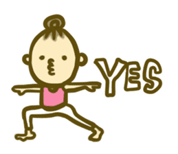 YOGA STICKERS vol.2 sticker #13113770