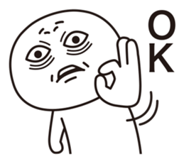 simple facial performance sticker #13114133