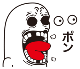 simple facial performance sticker #13114140