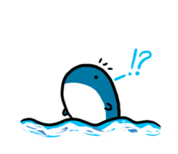 Q whale stickers sticker #13114683