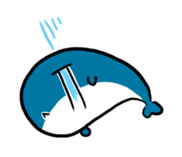 Q whale stickers sticker #13114689