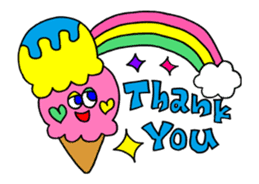 Colorful message sticker "animation" sticker #13114873