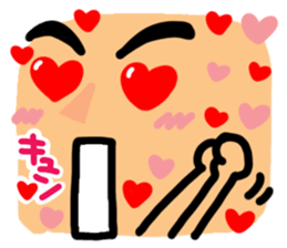 Big simple reaction 19. sticker #13115260