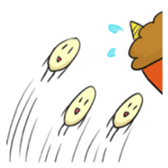 Beans -chan of soybean sticker #13115413