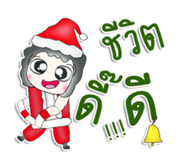 Mr. Yoshi. Santa Claus sticker #13115619