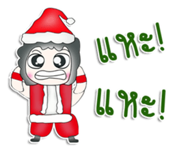 Mr. Yoshi. Santa Claus sticker #13115620