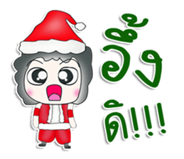 Mr. Yoshi. Santa Claus sticker #13115621