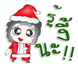 Mr. Yoshi. Santa Claus sticker #13115635