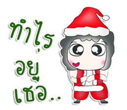 Mr. Yoshi. Santa Claus sticker #13115639