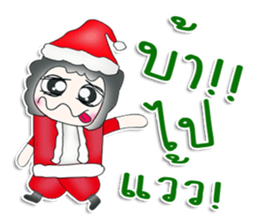 Mr. Yoshi. Santa Claus sticker #13115641