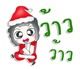 Mr. Yoshi. Santa Claus sticker #13115647