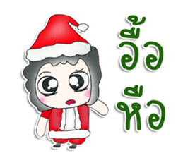 Mr. Yoshi. Santa Claus sticker #13115648