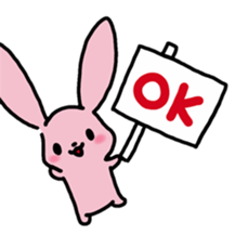 Full of rabbit sticker #13115807