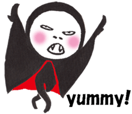 Ninjya-girl Numeko in Halloween sticker #13115974